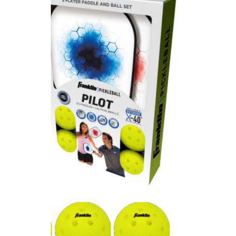 Franklin Pilot ピックルボールパドル 2本セット フランクリン Franklin PILOT 2プレイヤーセット ピックルボールセット