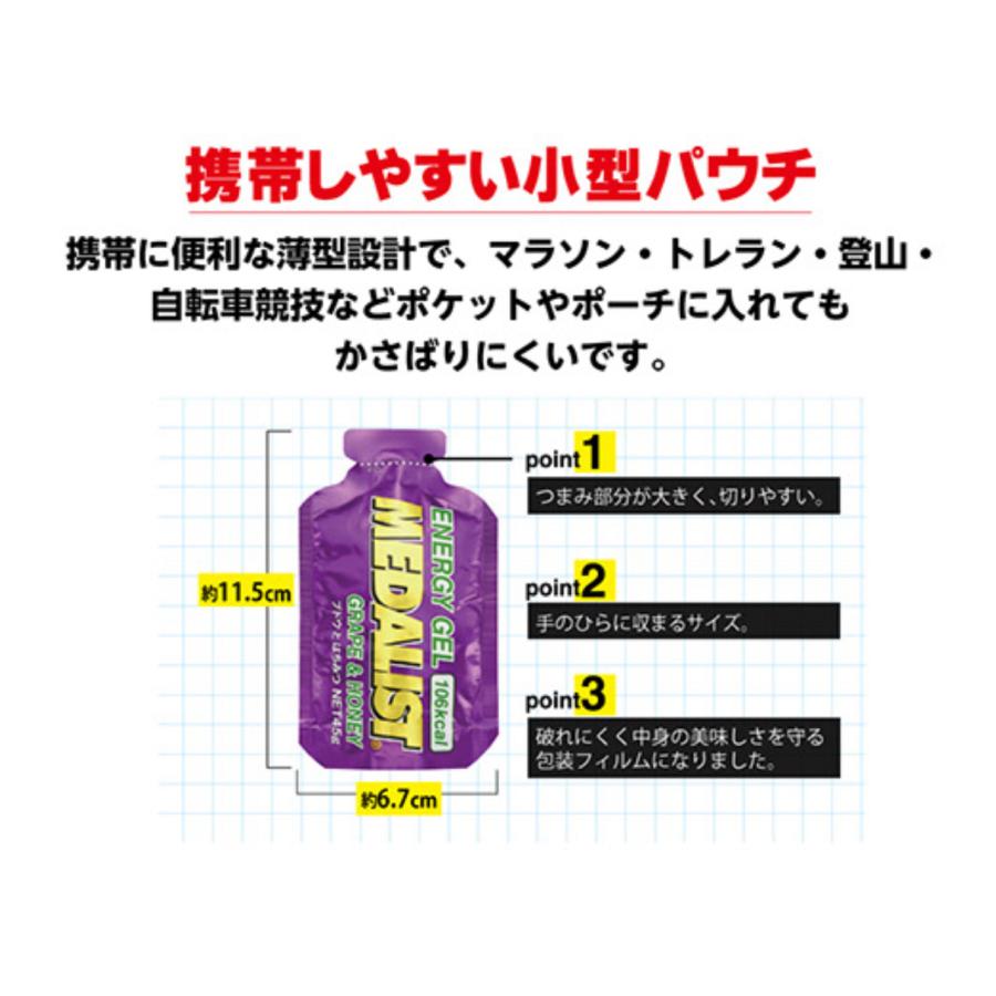 待望☆】 おまけあり メダリスト エナジージェル 補給食 アリスト エネルギージェル 送料無料 マラソン MEDALIST 4袋 ゼリー アミノ酸 スポーツ&リカバリー ソルティーラララライチ風味(シトルリン クエン酸 ビタミン ミネラル)インフォームドスポーツ取得