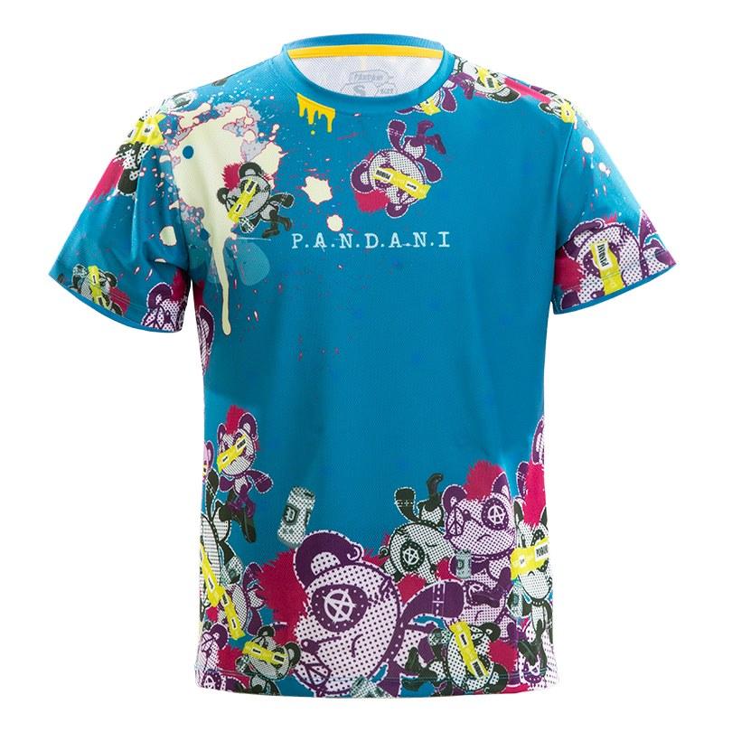 Pandani beach XS 新品未使用 パンダーニ　ウェア パンダーニ Pandani SUPER PANKYBOY T ブルー : 卓球専門店いしかわ
