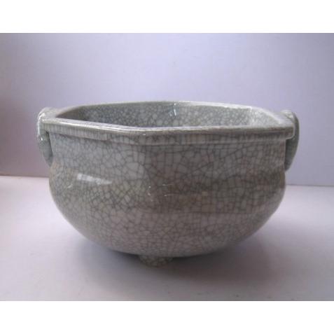 はるぴぃ　昭和レトロ　火鉢　六角形 ishisyo_22n3-7-1