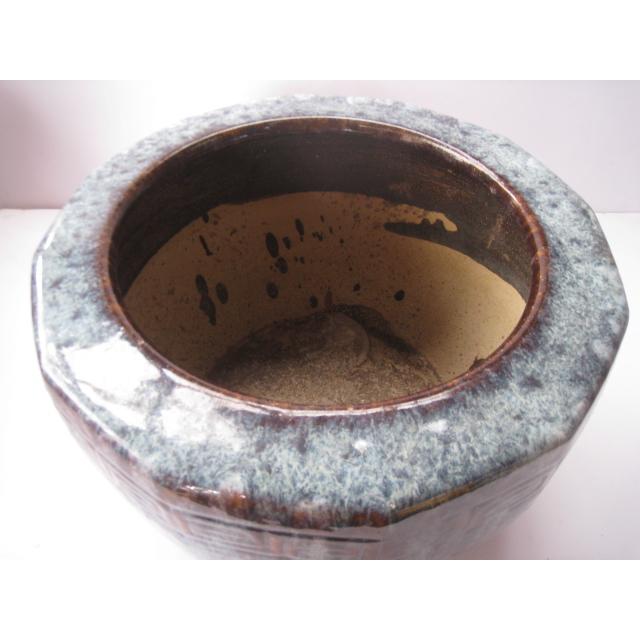 昭和レトロ 陶器製 火鉢 陶器のひばち 伝統工芸 アンティーク : レトロ