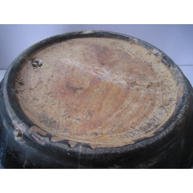 昭和レトロ 陶器製 火鉢 陶器のひばち 伝統工芸 アンティーク : レトロ