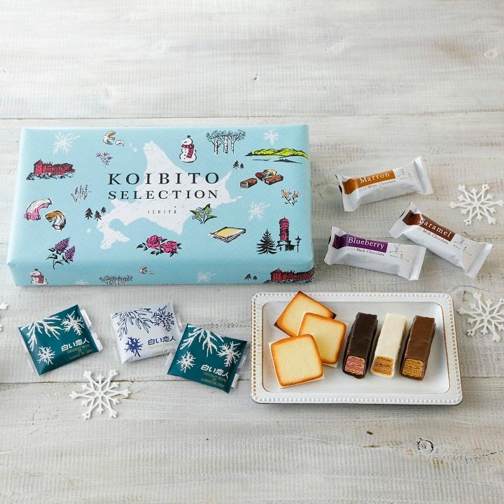 コイビトセレクション ギフト 石屋製菓 メーカー直販 オンライン限定 白い恋人 チョコレート クッキー ミルフィーユ バウムクーヘン 夏ギフト 21 イシヤオンラインショップ 通販 Paypayモール