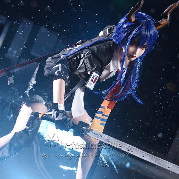アークナイツ Arknights コスプレ チェン コスプレ 衣装 警備員 コスチューム 仮装 パーティー ハロウィン クリスマス Cosplay