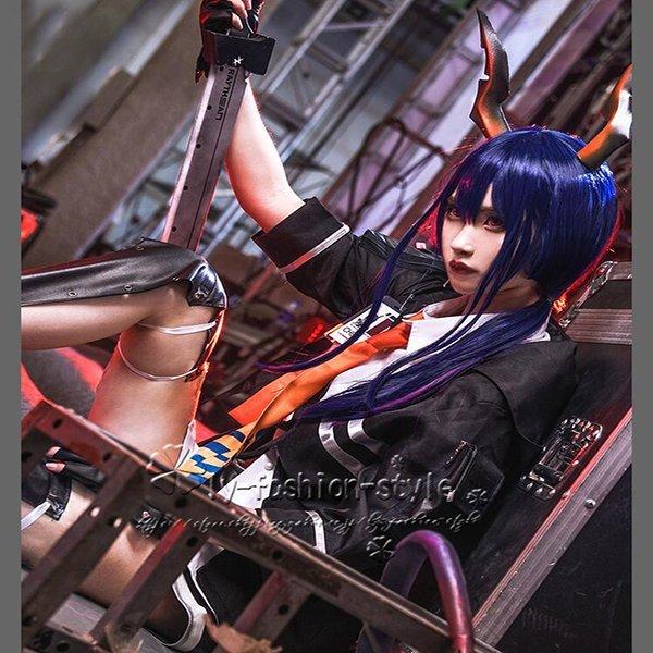 アークナイツ Arknights コスプレ チェン コスプレ 衣装 警備員 コスチューム 仮装 パーティー ハロウィン クリスマス Cosplay_8