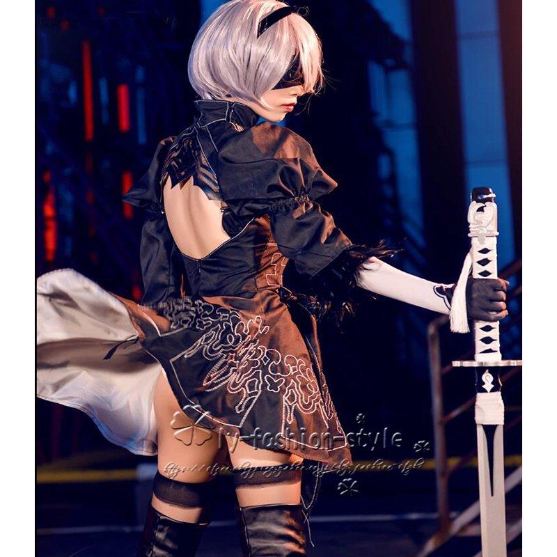 コスプレ衣装 NieR Automata ニーア オートマタ 2B ヨルハ二号B コスプレ衣装 NieR Automata ニーア オートマタ 2B ヨルハ二号B