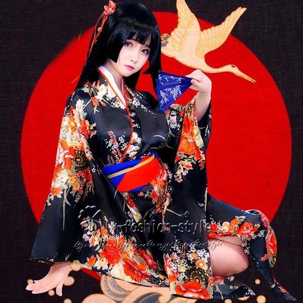 地獄少女 閻魔あい コスプレセット 地獄少女 風 閻魔あい じごくしょうじょ Enma Ai セット コスプレ衣装