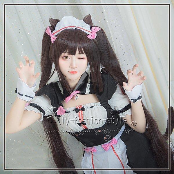 ネコぱら ショコラ バニラ コスプレ衣装 風 全セット 靴 ネコぱら ショコラ バニラ コスプレ衣装 風 全セット 靴