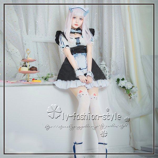 ネコぱら ショコラ バニラ コスプレ衣装 風 全セット 靴 ネコぱら ショコラ バニラ コスプレ衣装 風 全セット 靴