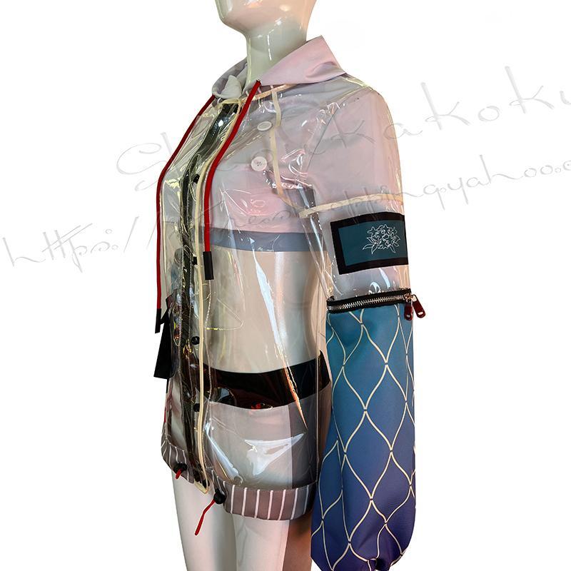バーチャルYouTuber風 彩虹社 VTuber こぼ・かなえる Kobo Kanaeru コスプレ衣装 ウィッグ cos靴演出服 cosplay 変装 仮装ハロウィン_3