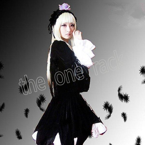 ローゼンメイデン 水銀燈(すいぎんとう) lolita コスプレ衣装 ローゼンメイデン 水銀燈(すいぎんとう) lolita コスプレ衣装