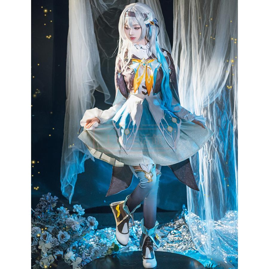 ウィッグ、シューズ 付き）崩壊：スターレイル Firefly/ホタル  