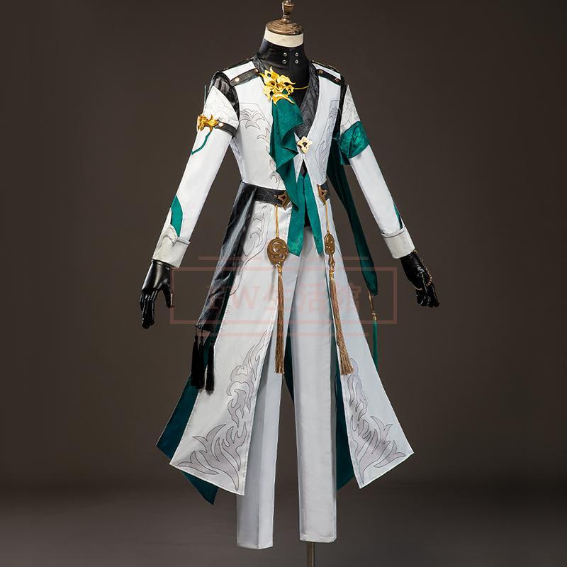 崩壊：スターレイル 風 Luocha 羅刹 コスプレ衣装ウィッグ 靴 コスチューム 演出服 アニメ ゲーム ハロウィン cosplay 変装_3