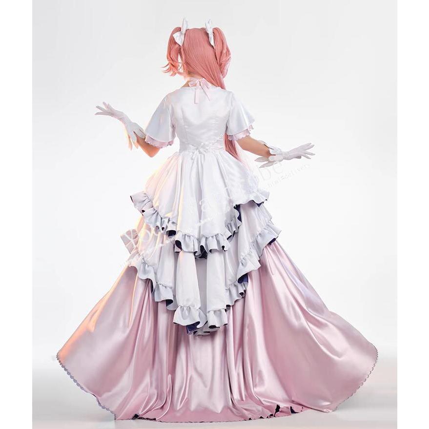 劇場版 魔法少女まどか☆マギカ 叛逆の物語 アルティメットまどか 鹿目 まどか コスプレ衣装 ウィッグ 靴 コスチューム クリスマス ハロウィン 仮装_2