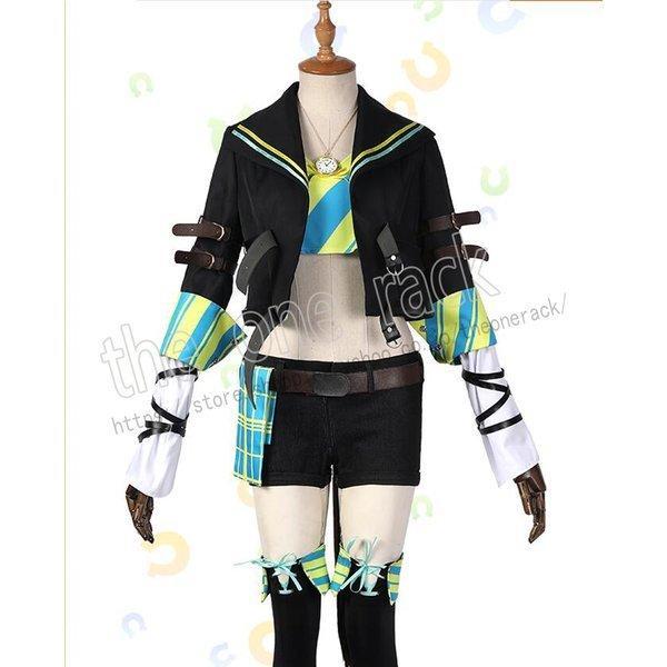 ウマ娘 プリティーダービー ウオッカ コスプレ衣装 ウィッグ 靴 イベント パーティー コスチューム 変装_2