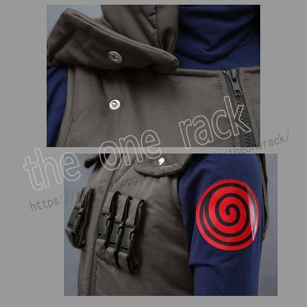 NARUTO -ナルト- 上忍服 特別上忍 はたけカカシ コスプレ衣装 子供用