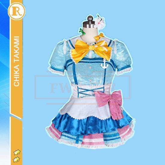 ラブライブ コスプレ衣装 lovelive sunshine 高海 千歌（たかみちか 