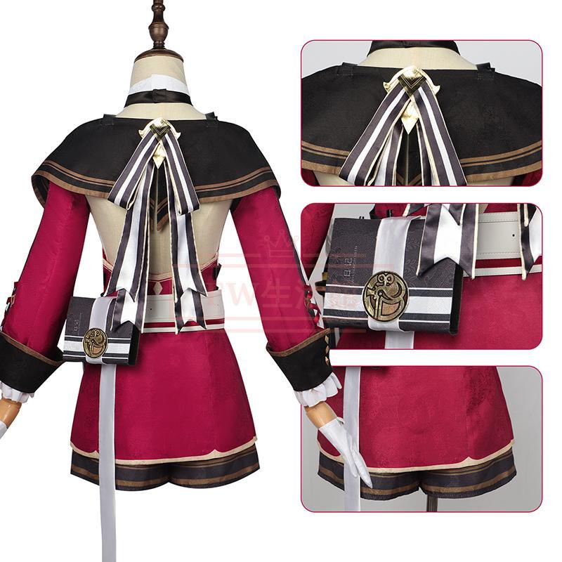原神 Charlotte シャルロット コスプレ衣装ウィッグ 靴 コスチューム