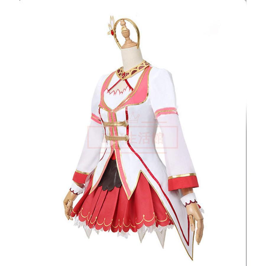 プリンセスコネクト！Re:Dive 草野優衣 さの ゆいコスプレ衣装 ウィッグ 靴 法杖 仮装 変装 コスチューム パーティー_2