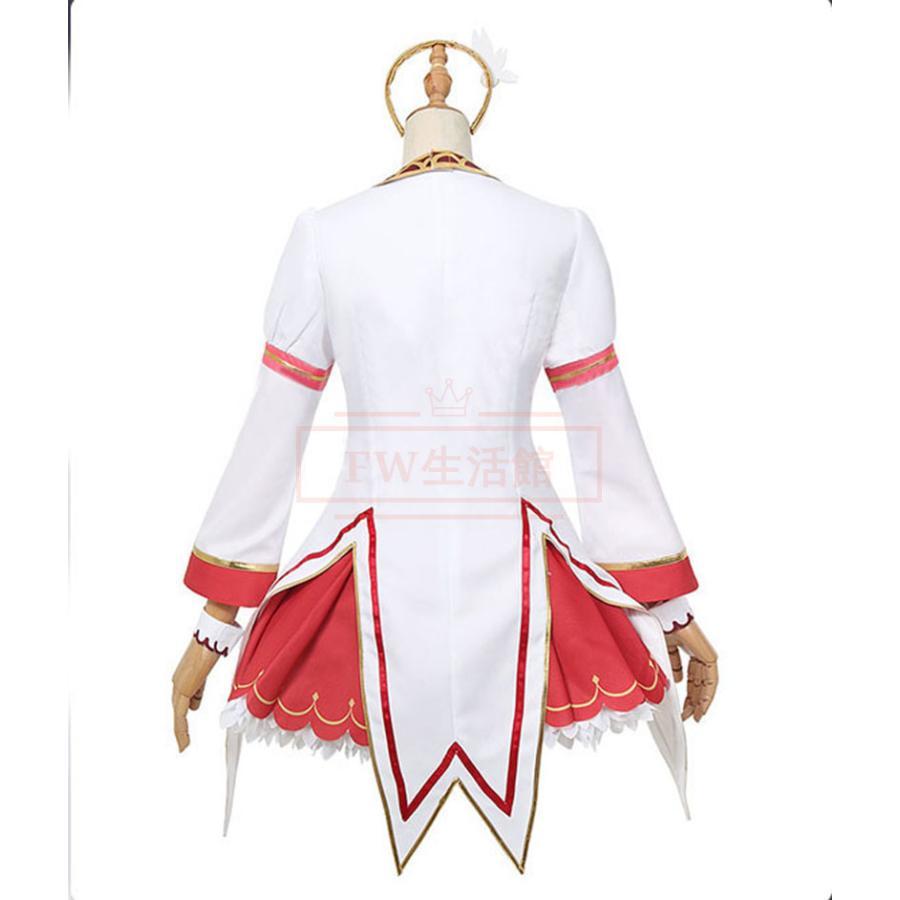 プリンセスコネクト！Re:Dive 草野優衣 さの ゆいコスプレ衣装 ウィッグ 靴 法杖 仮装 変装 コスチューム パーティー_3