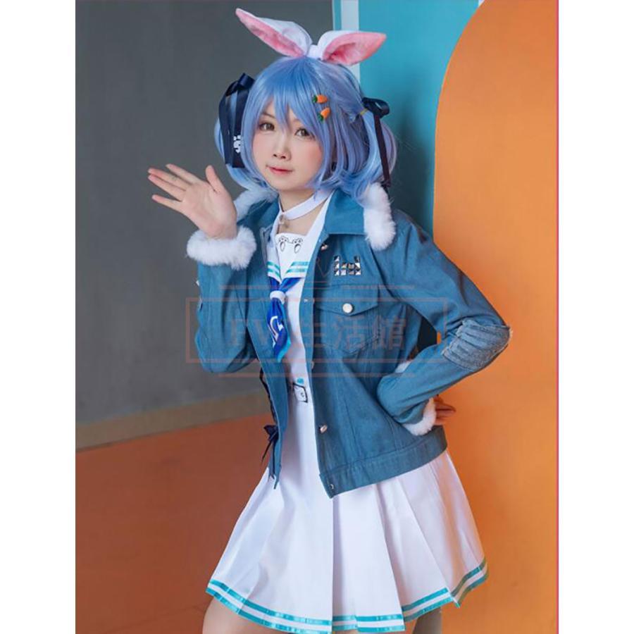 バーチャルYouTuber VTuber 兎田ぺこらコスプレ衣装 cosplay演出