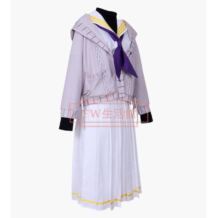ブルーアーカイブ Blue Archive 風 古関ウイ Kozeki Ui コスプレ衣装 ウィッグ 靴 cosplay ハロウィン 演出服 変装_3