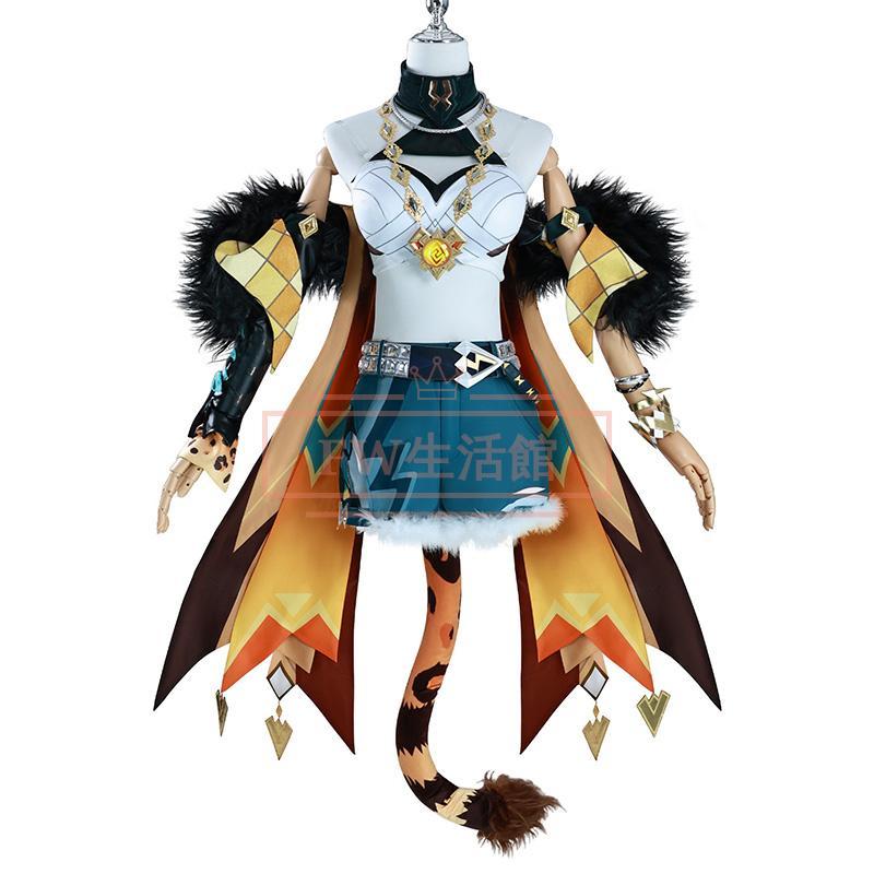 原神 げんしん genshin ナタ シロネン Xilonen コスプレ衣装 日常服