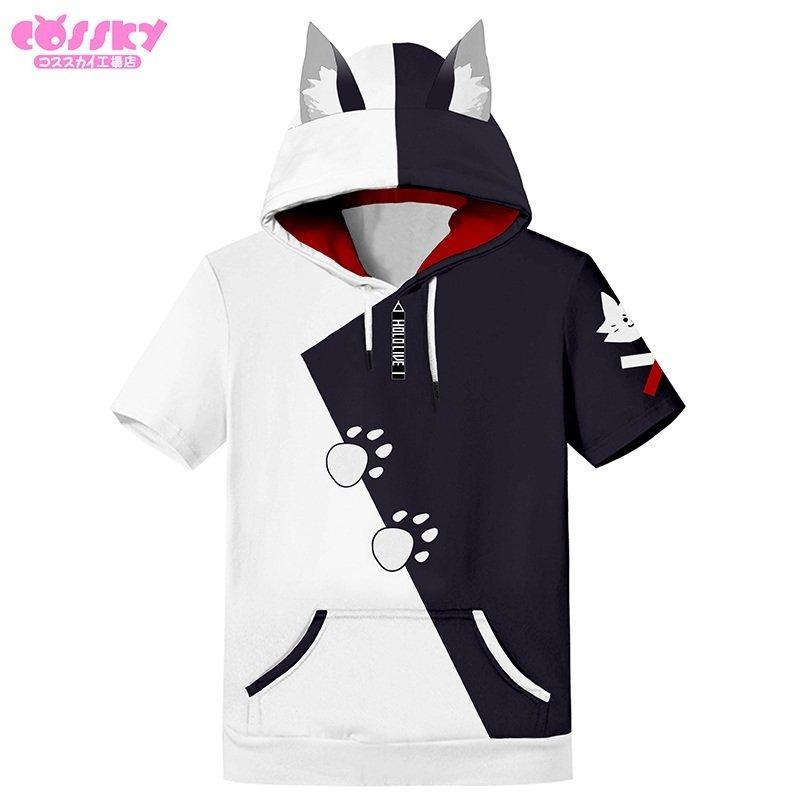 ホロライブ Tシャツ 大神ミオ コスプレ 半袖 日常服 おしゃれ 可愛い イメージ服 トップス 長袖 男女兼用（Yahoo!・石山浩生）