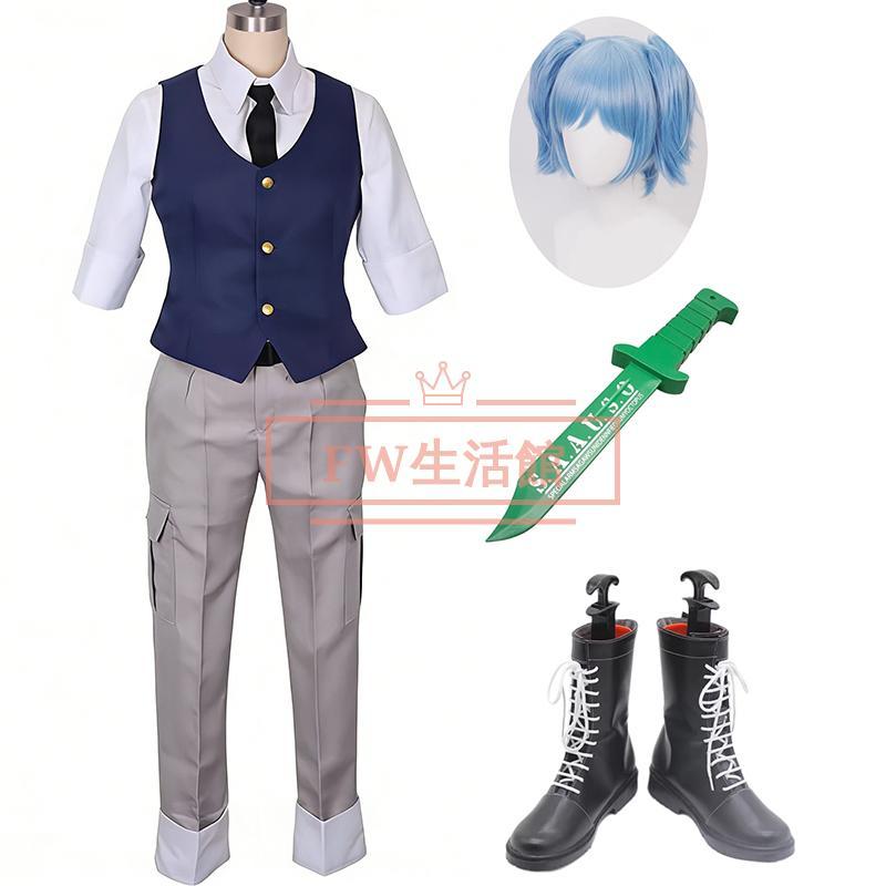 暗殺教室 潮田 渚 しおた なぎさ コスプレ衣装 ウィッグ 靴