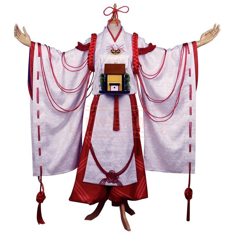 陰陽師 風 縁結神 コスプレ衣装 ウィッグ 靴 コスチューム 演出 陰陽師 風 縁結神 コスプレ衣装 ウィッグ 靴 コスチューム 演出