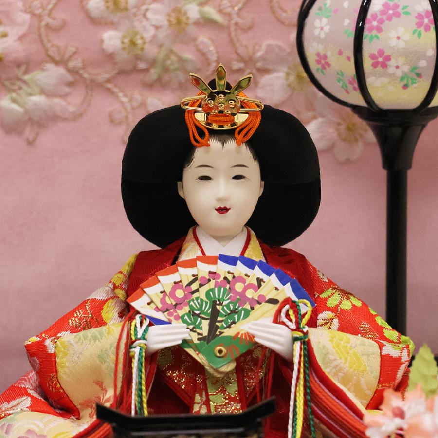 吉徳大光 【吉徳大光】雛人形 小三五 親王飾り『御雛』 コンパクト
