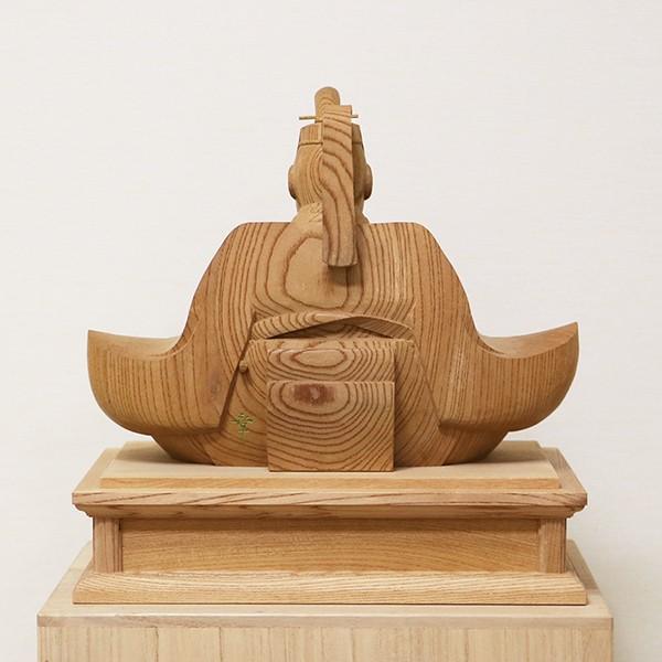 天神様 木彫り】井波彫刻 1尺1寸 欅 高桑 章 作<日展会友 天神様 木彫り】井波彫刻 1尺1寸 欅 高桑 章 作<日展会友
