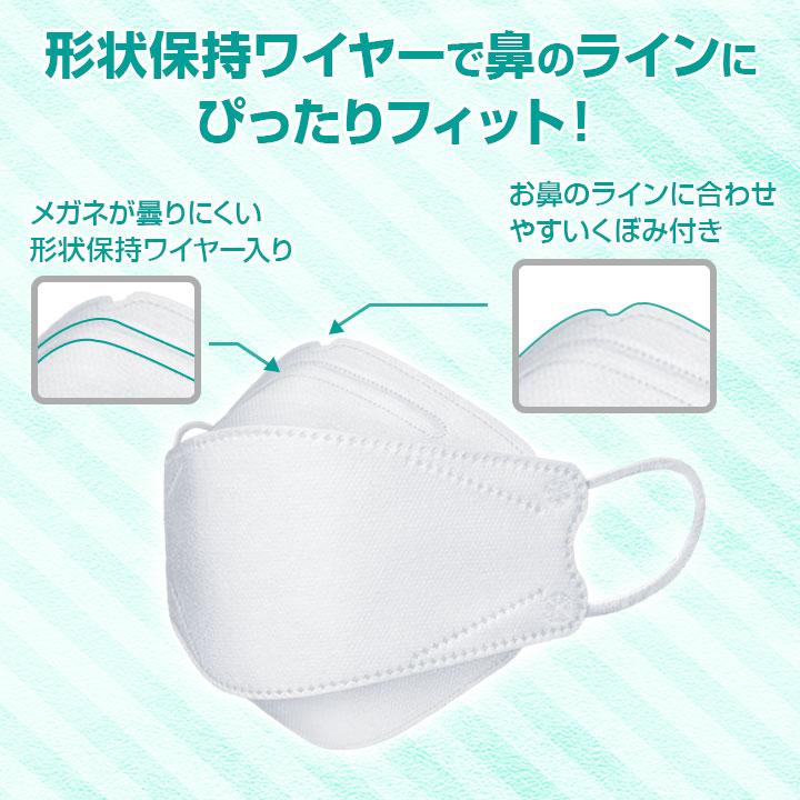 KUCHIRAKU MASK 5枚入 くちばし型マスク クチラクマスク クチバシマスク 不織布マスク マスク 個包装 ホワイト グレー ブラック ピンク ベージュ パープル | 医食同源ドットコム | 08
