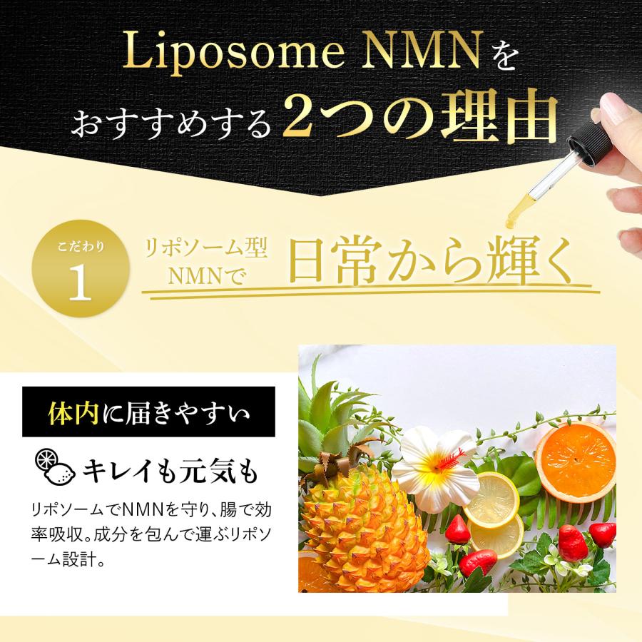 Liposome NMN＋Piceatannol 90粒 / リポソーム NMNサプリ ピセアタン