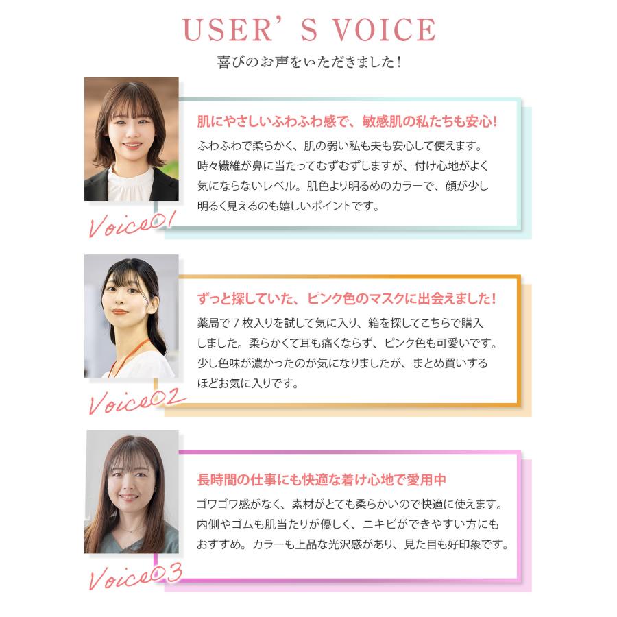 SPUN MASK スパンマスク 不織布 カラーマスク 7枚入 個包装 ブラック ベージュ グレイ コーラルピンク グレージュ ラベンダー | 医食同源ドットコム | 25