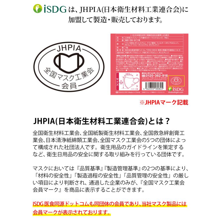 立体型スパンレース不織布カラーマスク バイカラー 7枚入 / アイスグレー パープル グレージュ カーキ 花粉対策 マスク 花粉症対策 マスク 立体型 グレージュ | 医食同源ドットコム | 14