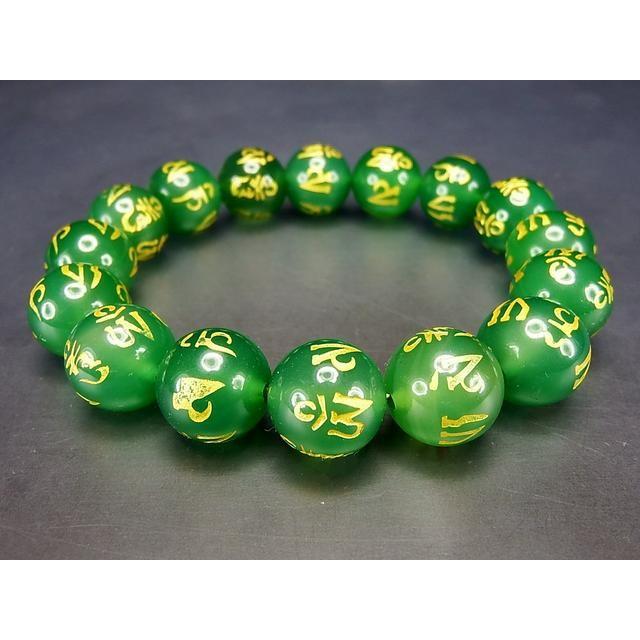 大玉 12mm 天然石 一粒 ピアス グリーン アゲート 【公式通販】