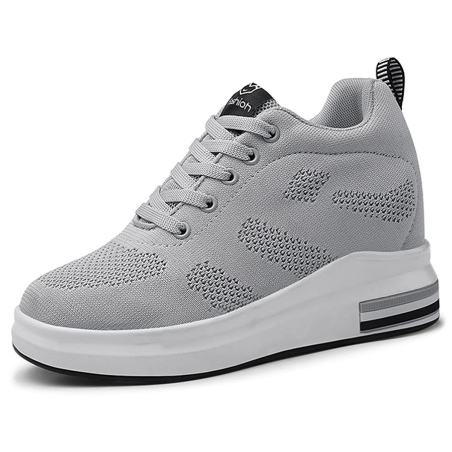 インヒールスニーカー8cmレディース 厚底スニーカー レディーススニーカー 8cm厚底 美脚 シークレットシューズ 厚底シューズ レースアップ いしかわストア 通販 Yahoo ショッピング