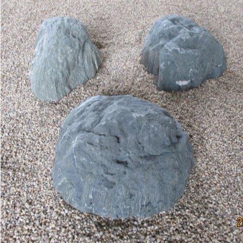 YS-9 （3石組） 伊予青石/（自然石)【お買い得品】 「庭石・景石