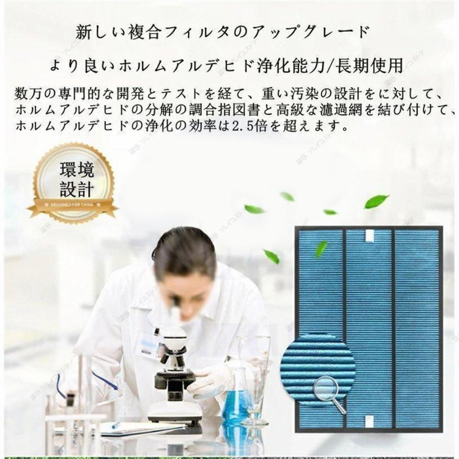 空気清浄機 花粉対策 小型 ウイルス対策 ペット pm2.5 タイマー UV除菌 3段階切替 生活臭 脱臭 カビ取り 除菌 省エネ 簡単操作 リモコン付 タバコ 寝室｜isis-st｜12