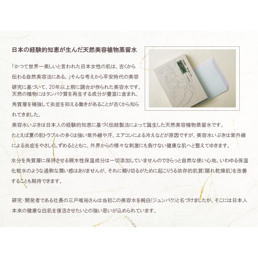 漢萌（KANPOO） コンディショニング美容水いぶき 100ml : オーガニック 