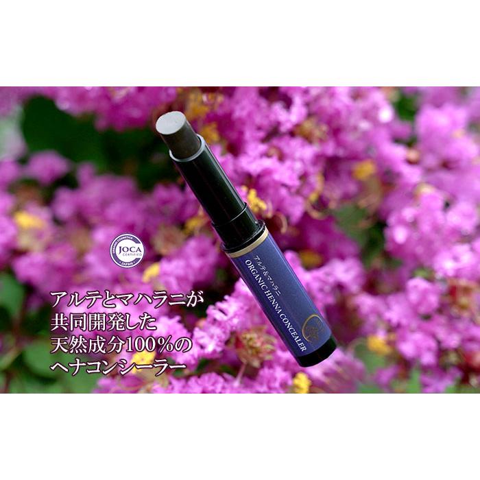 アルテ＆マハラニ　オーガニックヘナコンシーラー（ダークブラウン）　2.5g≪メール便対応≫ | ARTE（コスメ） | 05