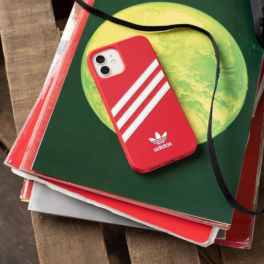 adidas iPhone13Pro ケース カバー サンバ 3-ストライプス & ロゴ スカーレット SAMBA scarlet 47117｜isitobara｜06