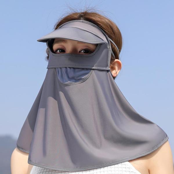 フェイスマスク冷感 夏用テニスランニングクールフェイスカバーマスク