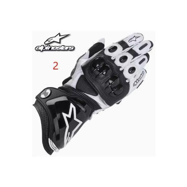 バイク用レーシンググローブ G-10722-BK ブラック/ホワイト　Mサイズ オートバイの手袋 バイク グローブ 新品 未使用 GP PRO レーシング