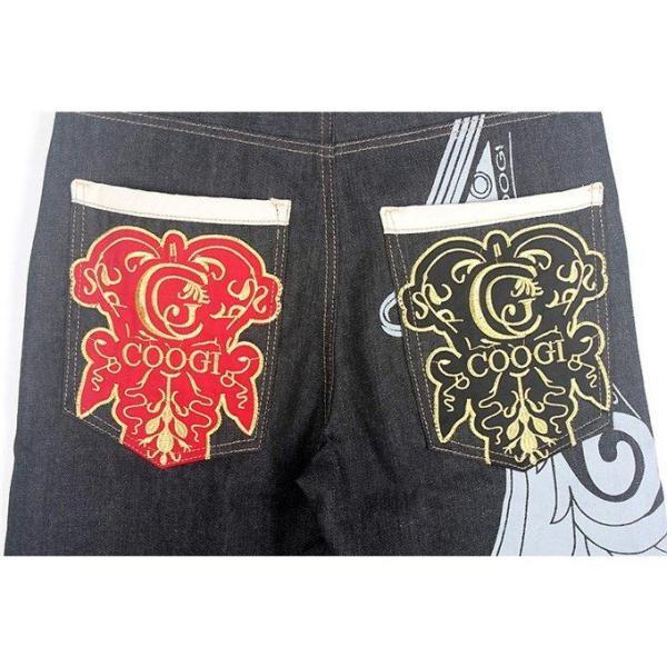 ワイドパンツ メンズ 極太 デニム ジーンズ ストリート ダボパン B系