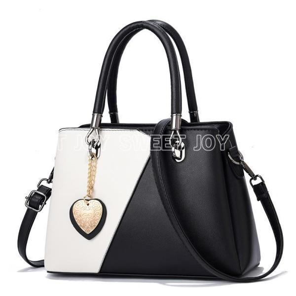 ハンドバッグ ブラック/ホワイト レディース PRADA【入手困難】大人気 ☆レザー ハンドバッグ☆ 全色 (PRADA