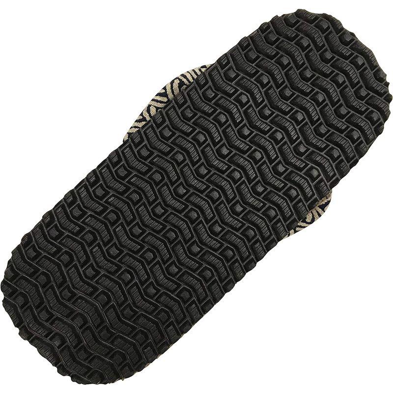 （新品,未開封） 江戸てん 雪駄 草履 ラジアル底 カラス竹 クッション鼻緒 日本製 青海波 LL 【W1826530424】(9391円)