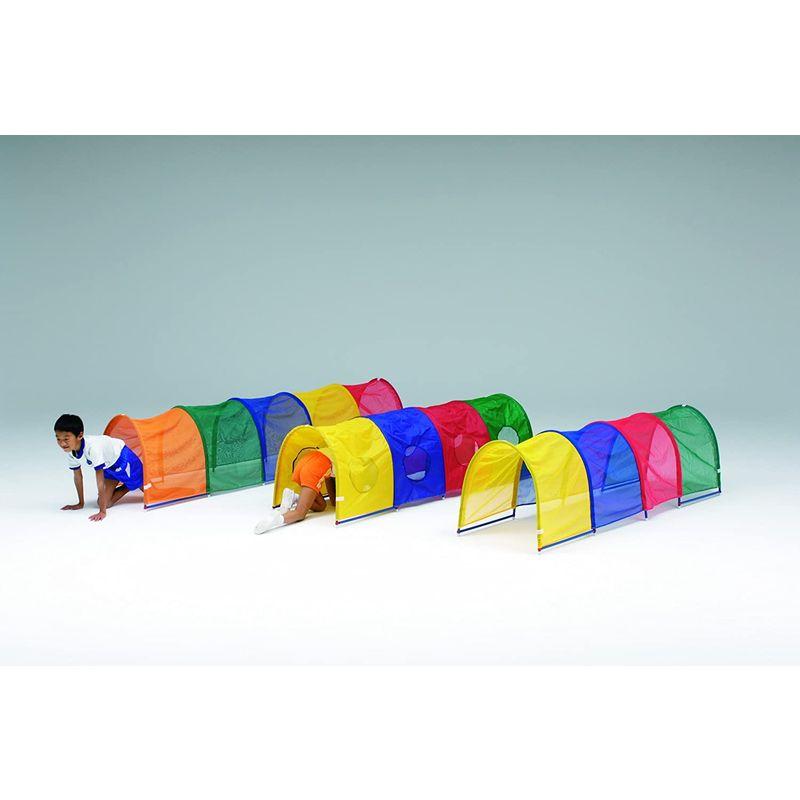 TOEI LIGHT(トーエイライト) カラートンネル 4連 B-6057 幅62×長さ232×高さ62cm 幅62×長さ232×高さ62cm LIGHT トーエイライト カラートンネル 4連 サイズ 約