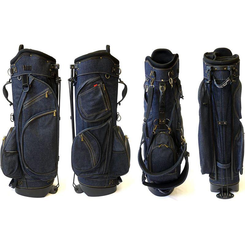✨美品✨ 19golf デニムキャディバッグ CBSTI20 スタンダード インディゴブルー 【4677806250】(24052円)